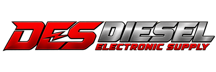 DES Diesel Electronic Supply red and silver logo